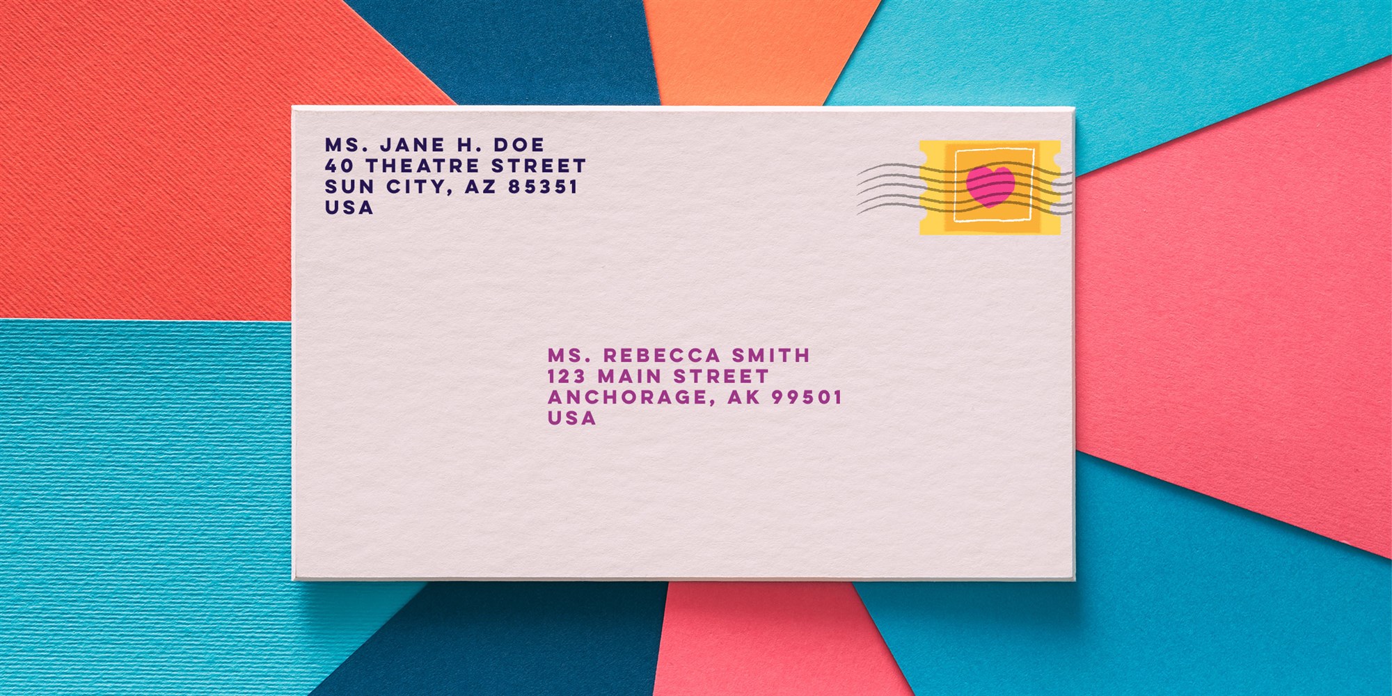 Letter Envelope Address